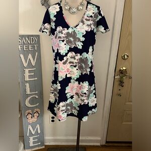 Aryeh print dress size large